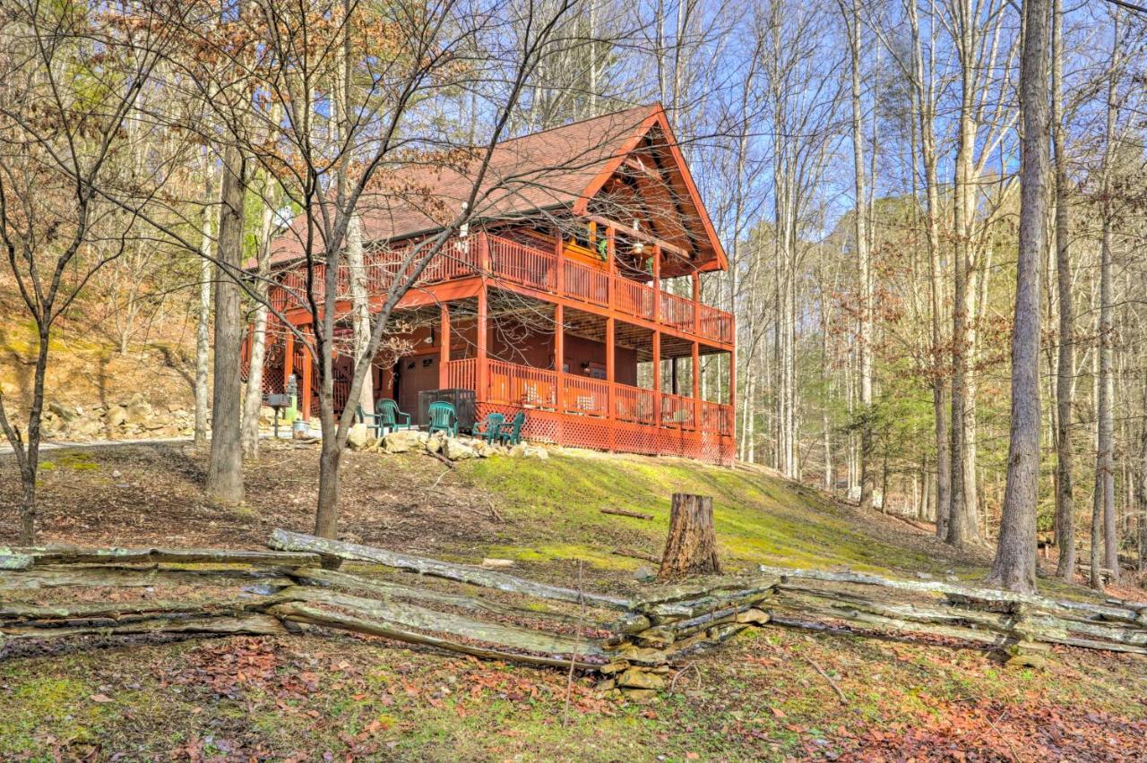 Creekside Sevierville Cabin Game Room And Hot Tub! Bagian luar foto