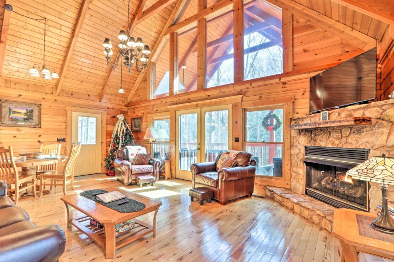 Creekside Sevierville Cabin Game Room And Hot Tub! Bagian luar foto