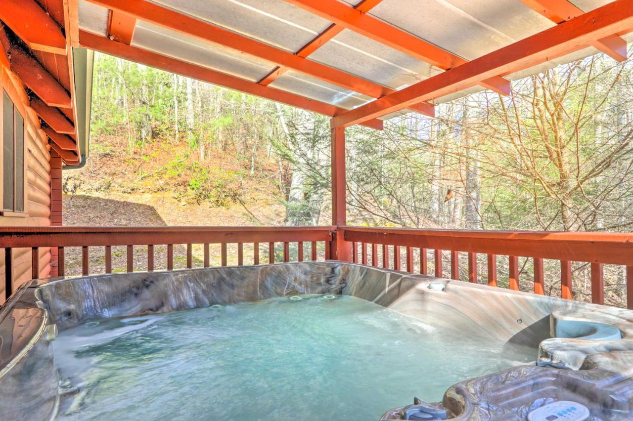 Creekside Sevierville Cabin Game Room And Hot Tub! Bagian luar foto
